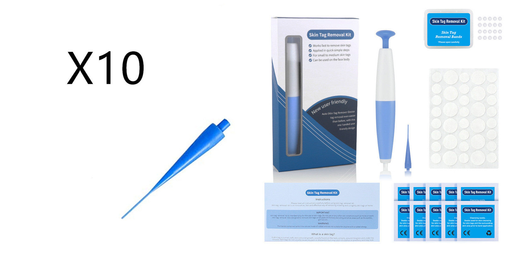 Skin Tag Removal Kit Home Use Mole Wart Remover Micro Band Skin Tag Treatment Tool Easy To Clean Skin Care Tool Skin Tag Removal Kit Home Use Mole Wart Remover Micro Band Skin Tag Treatment Tool Easy To Clean Skin Care Tool